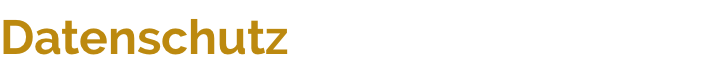 Datenschutz